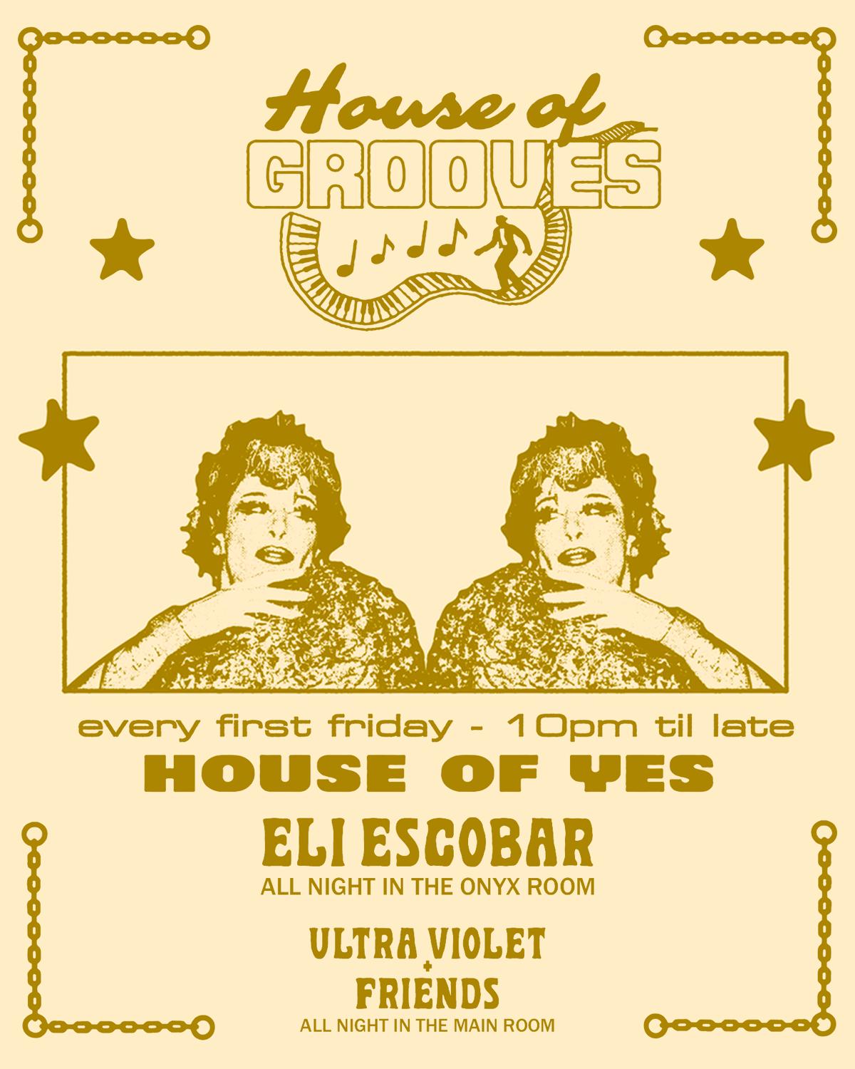 Eli Escobar + Ultra Violet & Friends + David Kiss