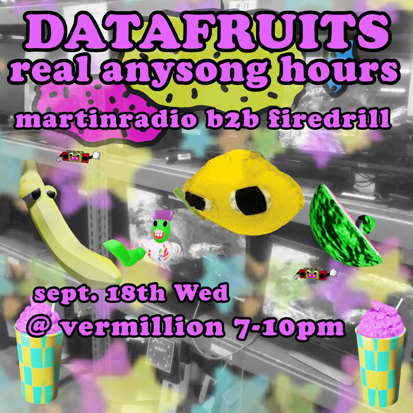 Firedrill + Martinradio - Datafruits Real Anysong Horus