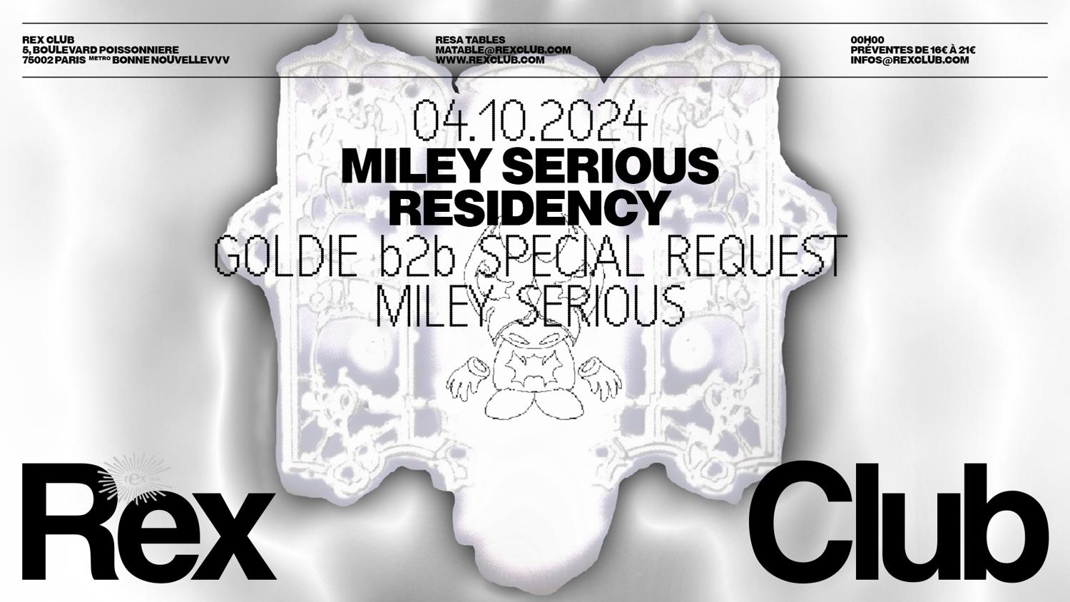 Miley Serious Residency: Goldie B2B Special Request, Miley Serious