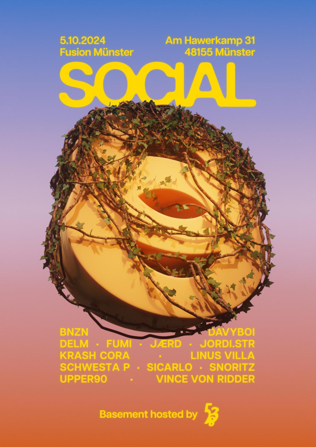 Social With Upper90, Linus Villa, Fumi, Davyboi, Bnzn, Krash Cora