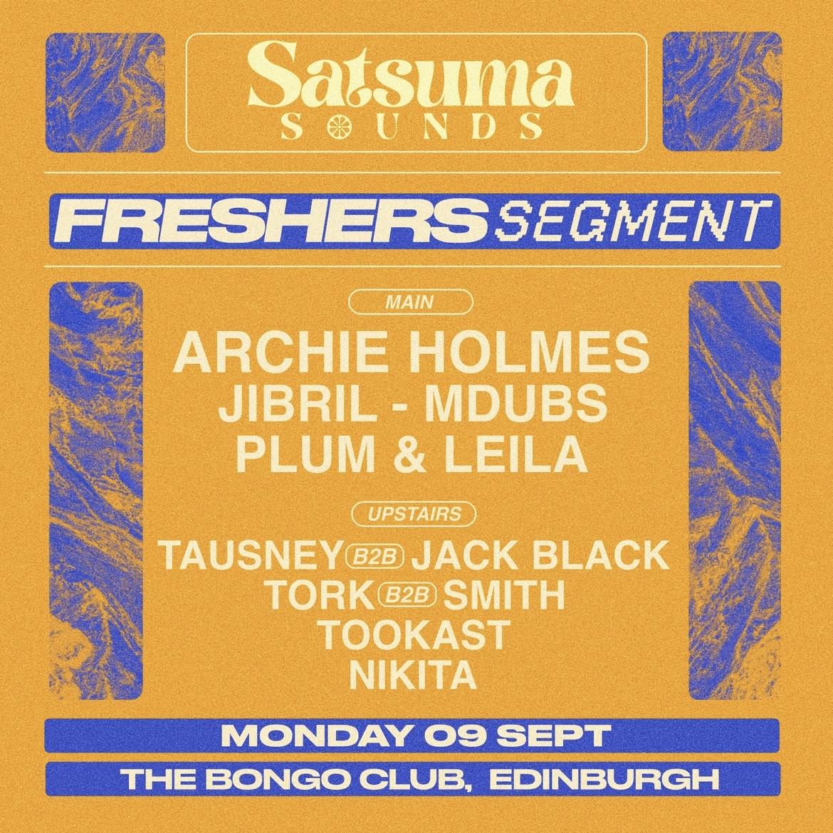 Satsuma Sounds: Freshers Segment