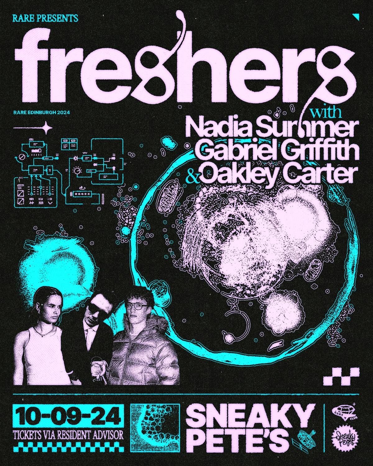 Rare Club // Freshers Part 2 With Gabriel Griffiths, Nadia Summer & Oakley Carter