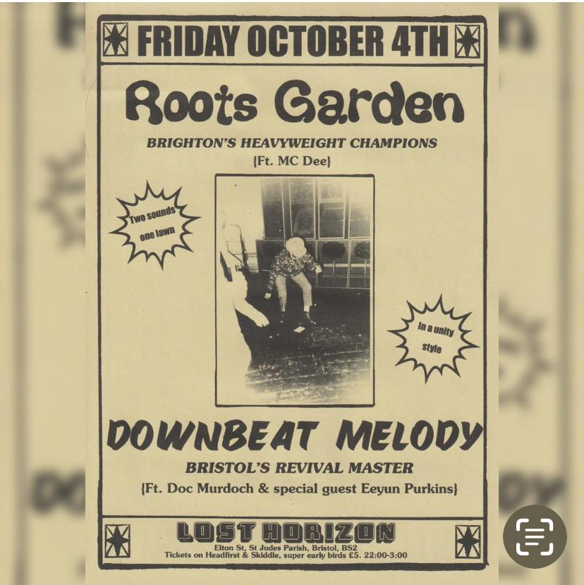 Downbeat Melody X Roots Garden