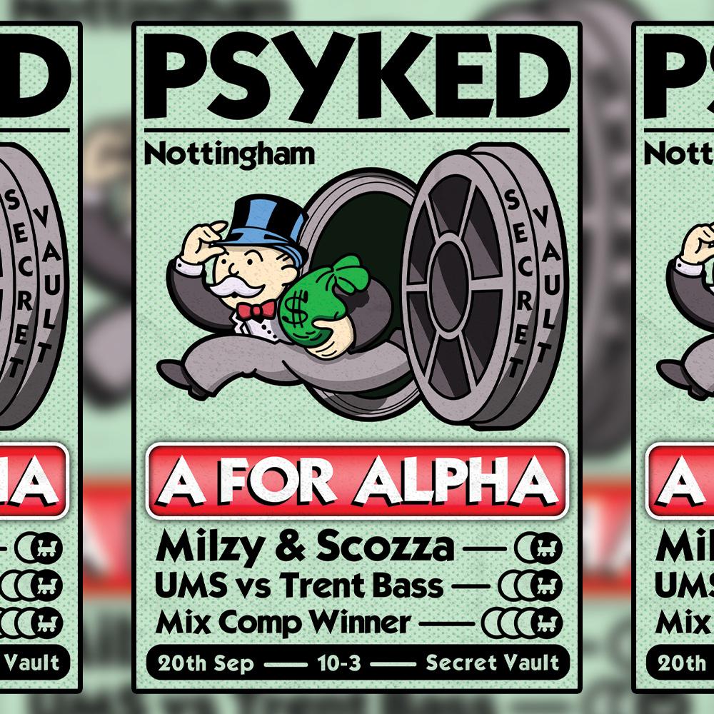 Psyked Presents: A For Alpha