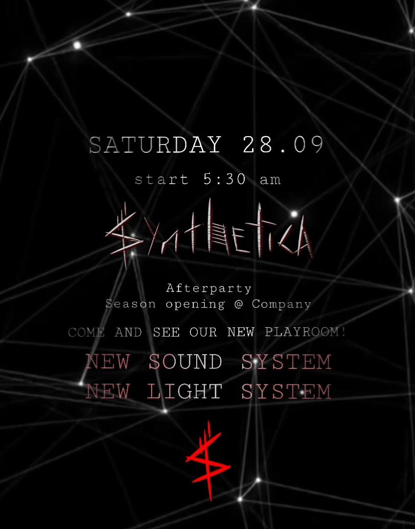 Synthetica Afterparty At Company • Season Opening