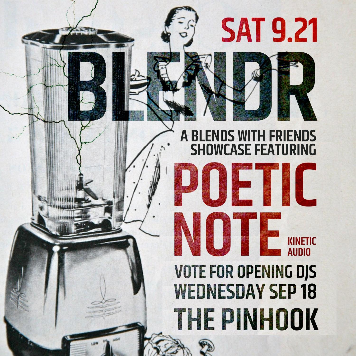 Blendr: Poetic Note With Dj Contest Winners