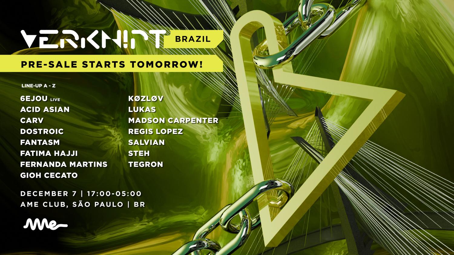 Verknipt Brazil - São Paulo - December 7