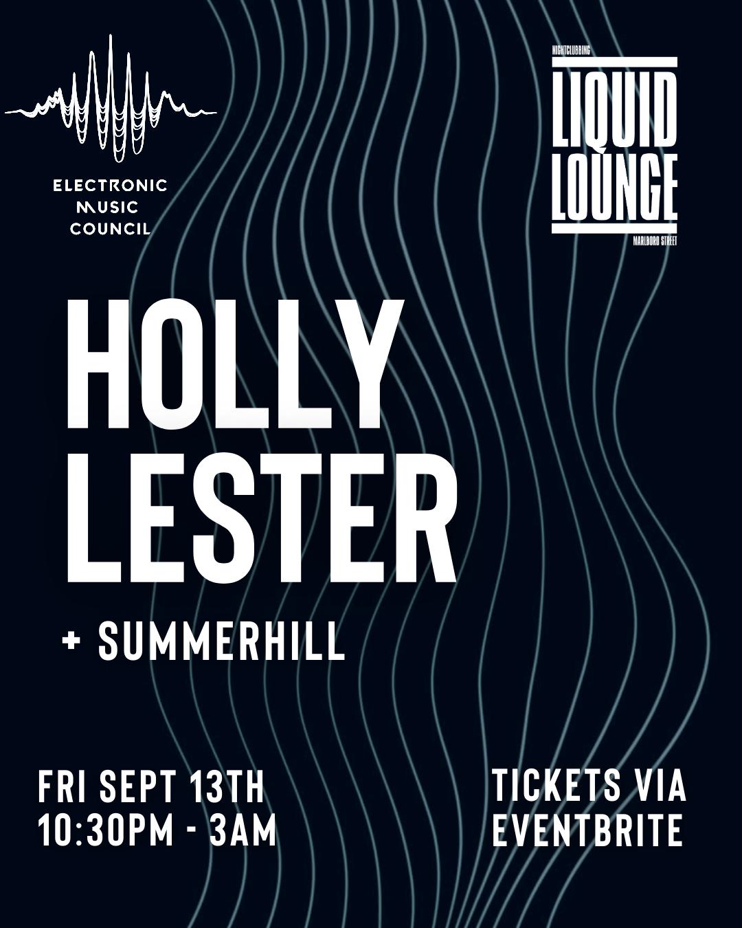 Emc Presents: Holly Lester