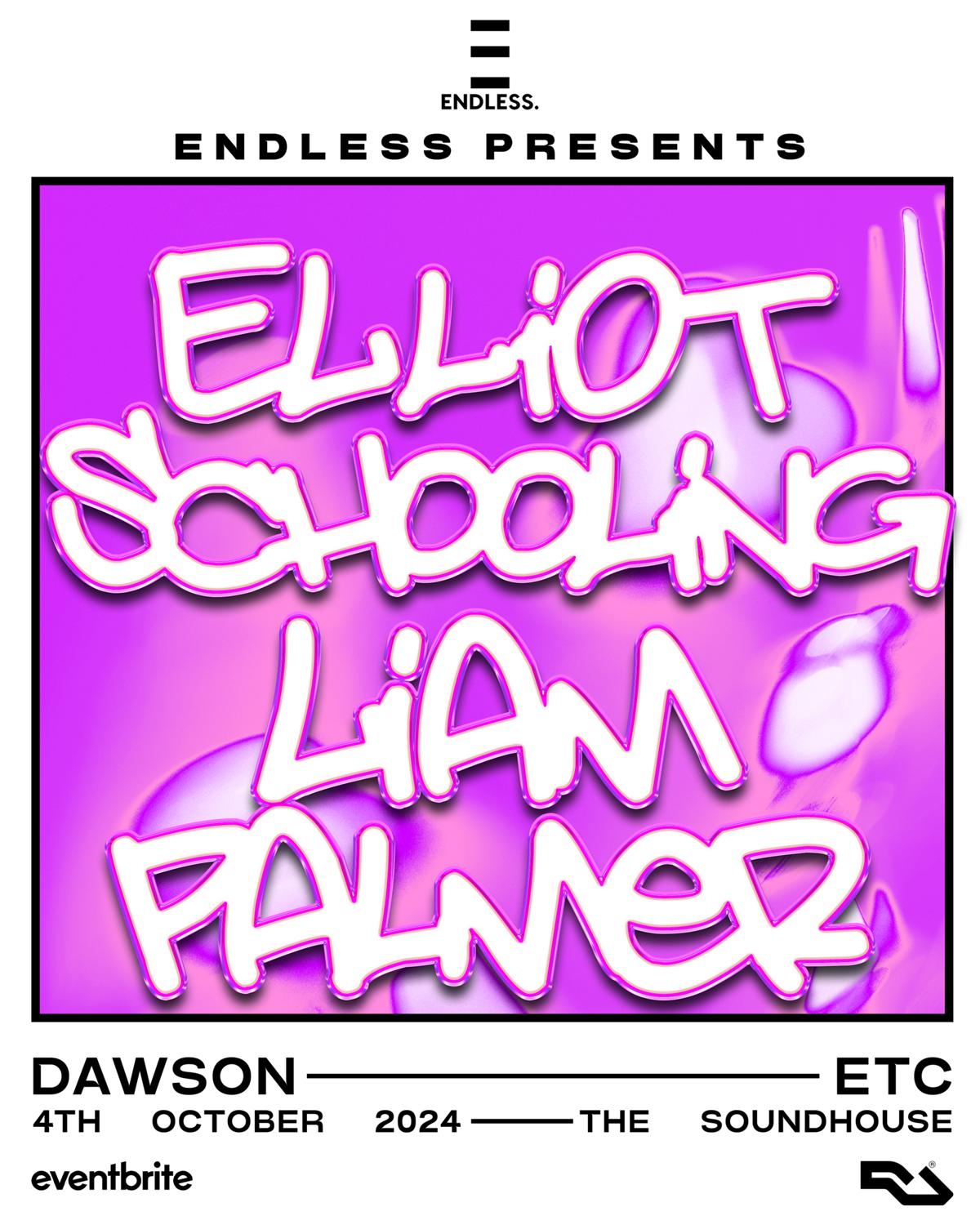 Elliott Schooling & Liam Palmer - Endless. Dublin