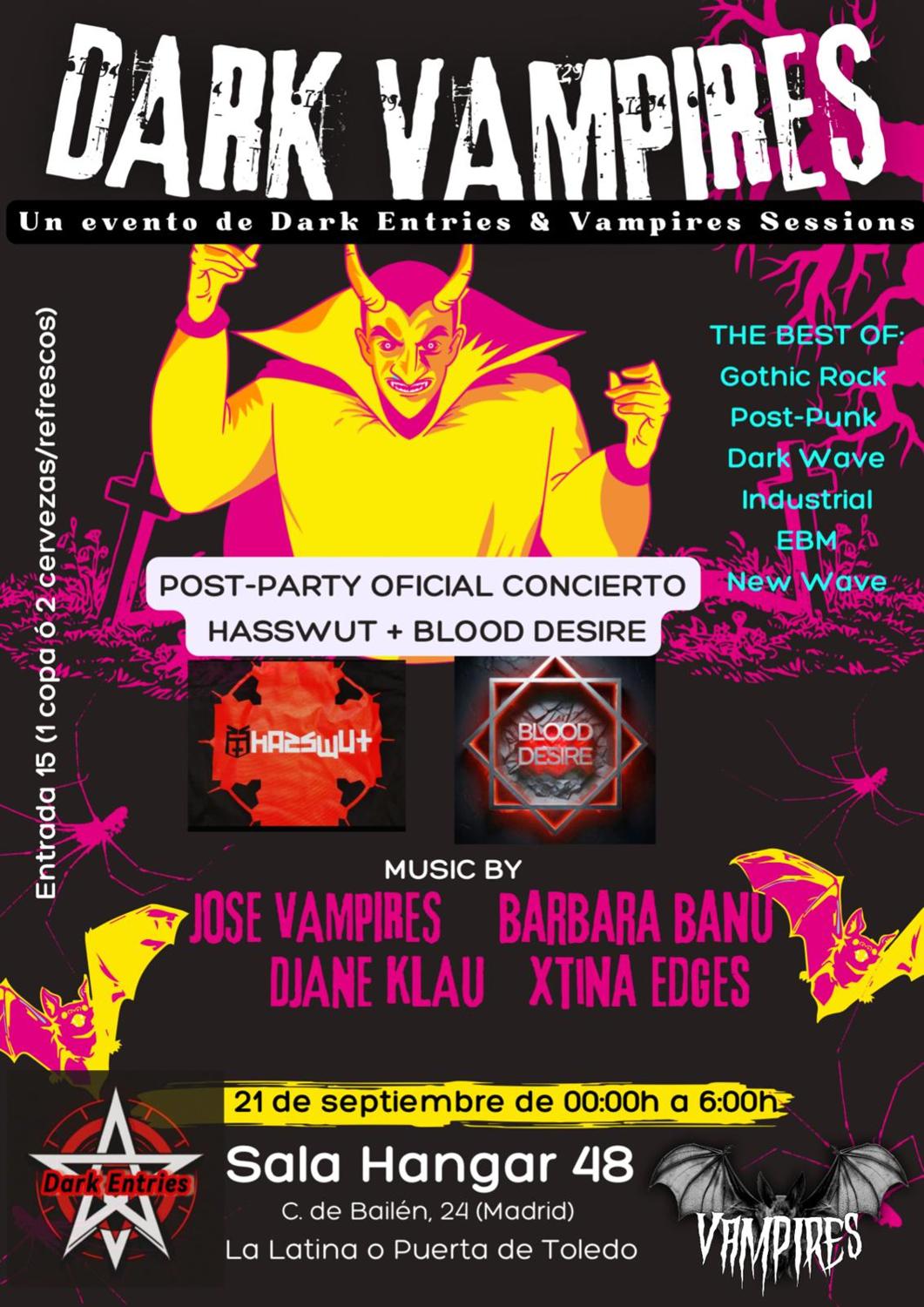 Dark Vampires-Jose Vampires, Barbara Banu, Djane Klau, Xtina Edges