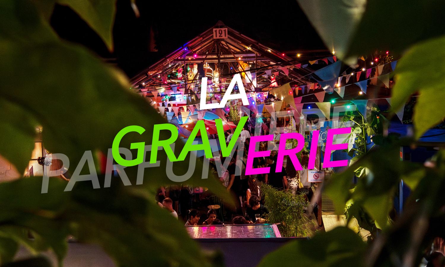 La Graverie: La Gravière X La Parfumerie