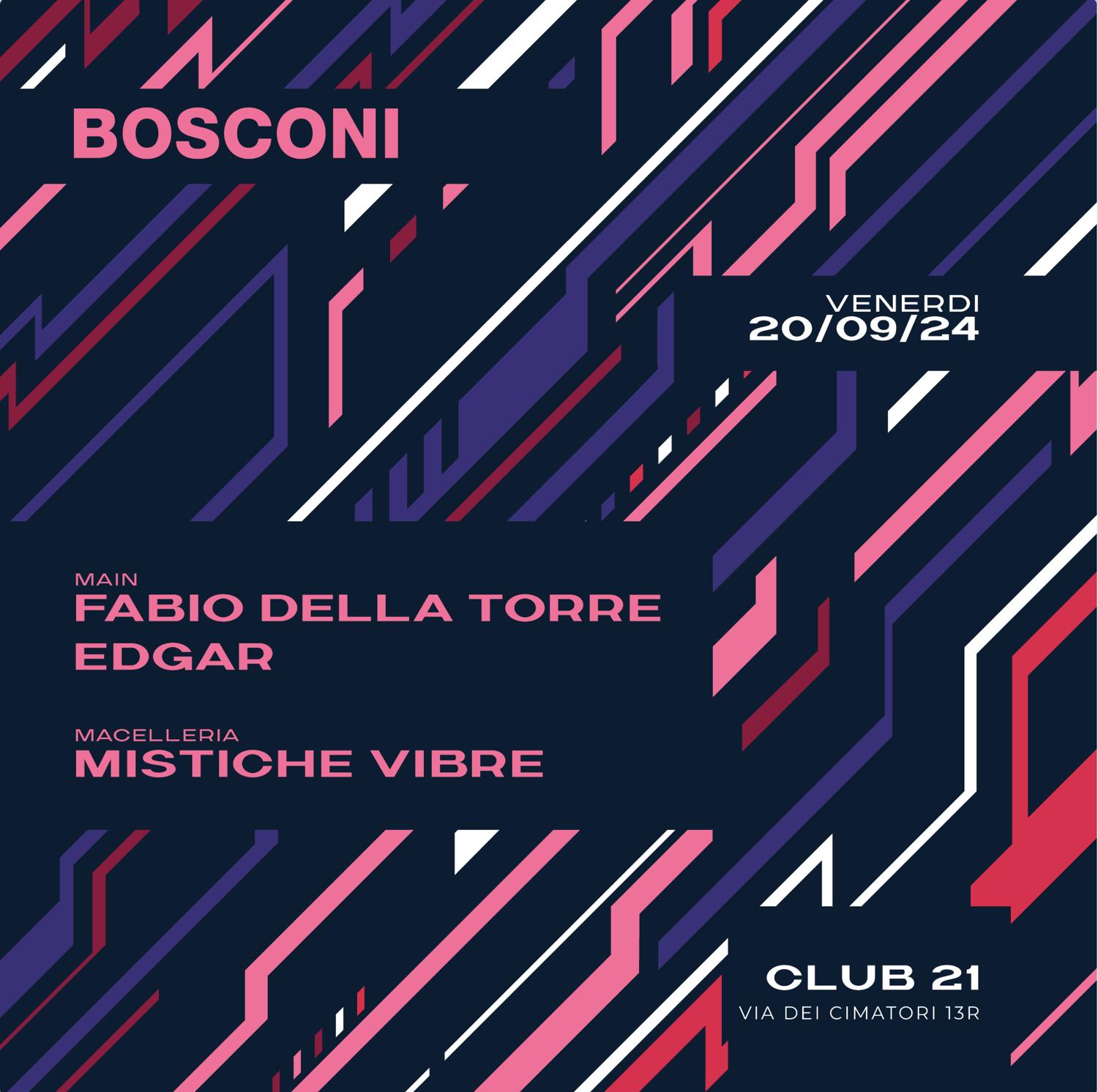 Bosconi Night W. Fabio Della Torre - Edgar - Mistiche Vibre