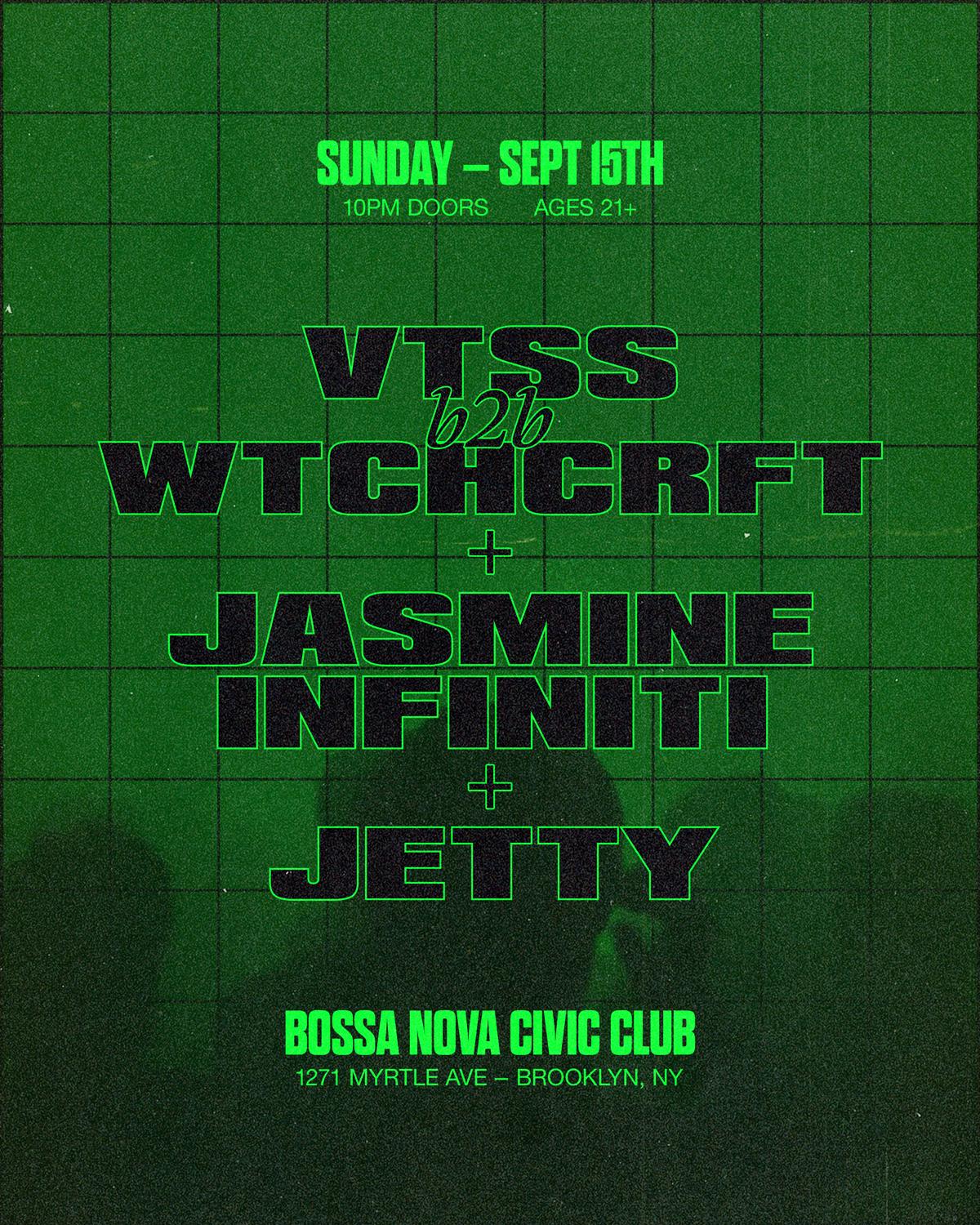 Vtss B2B Wtchcrft, Jasmine Infiniti, Jetty