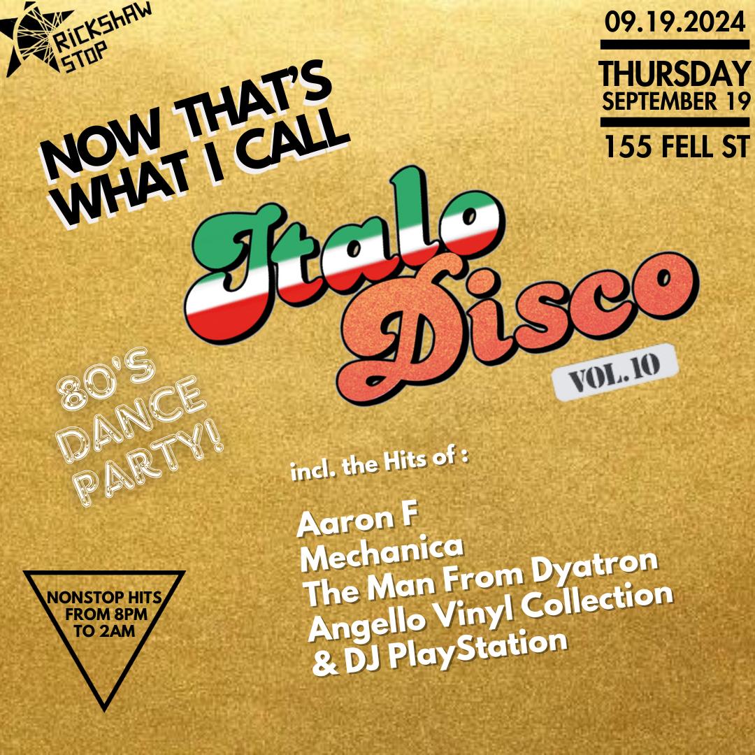 Now That'S What I Call Italo Disco Vol.10