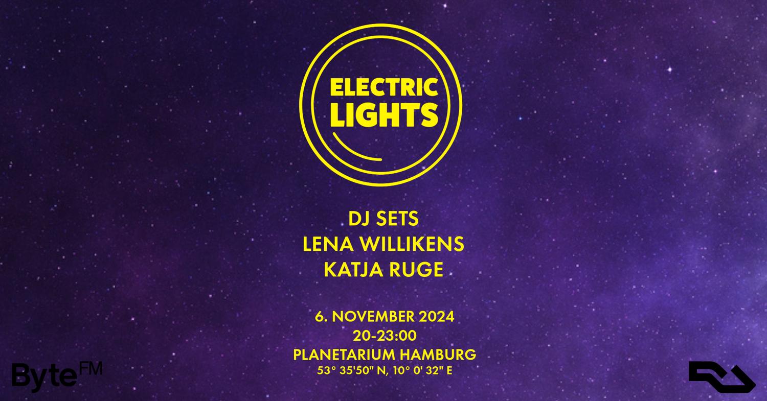 Electric Lights - Women In Electronic Music - Vol 3 - Lena Willikens & Katja Ruge