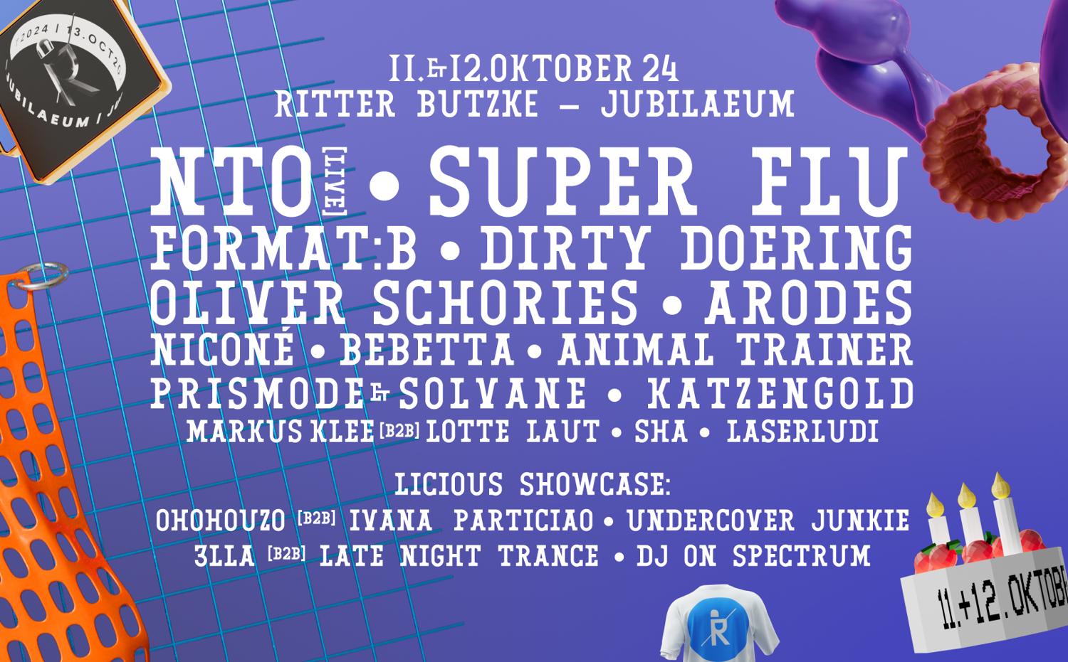 Jubiläum // Nto, Super Flu, Dirty Doering, Arodes And Many More