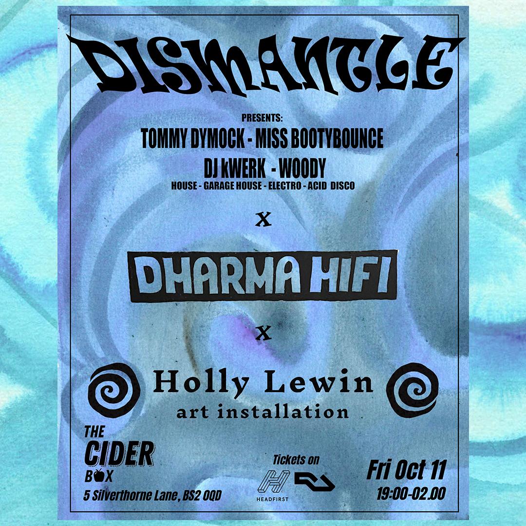 Dismantle X Dharma Hifi X Holly Lewin Art Installation