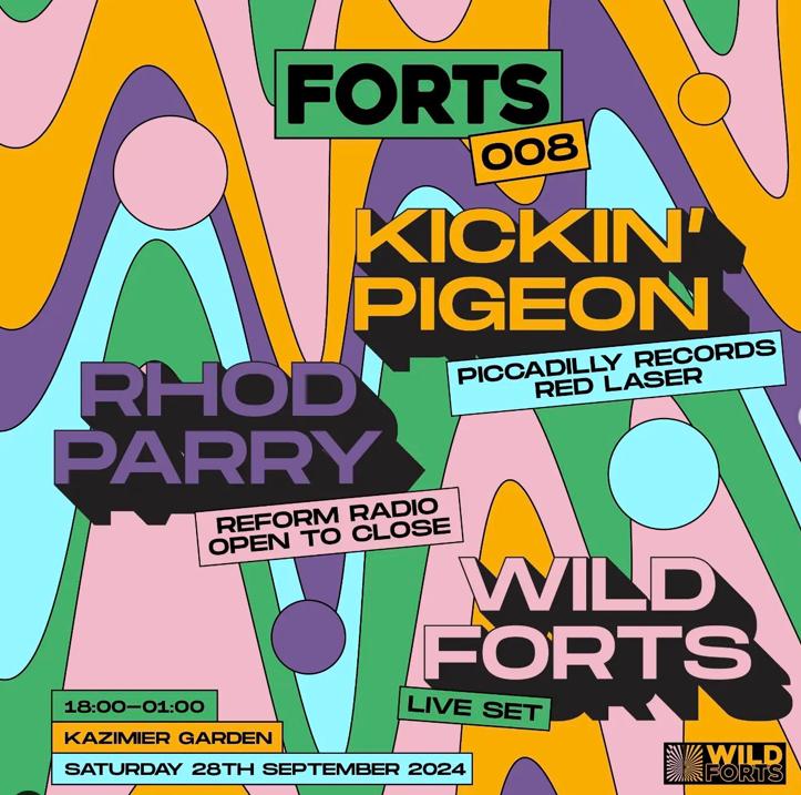 Forts 008: Rhod Parry, Kickin' Pigeon & Wild Forts