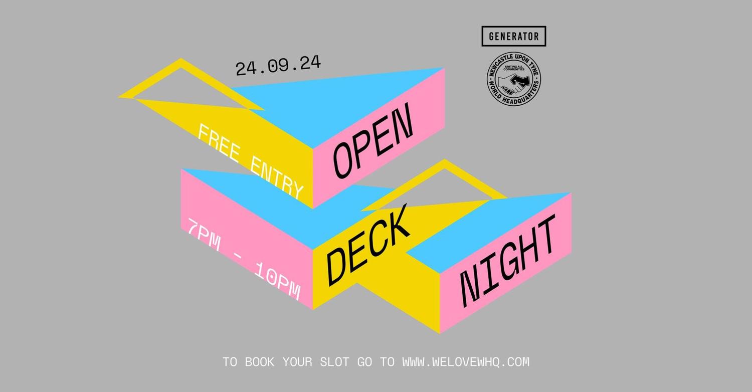 Open Decks Night