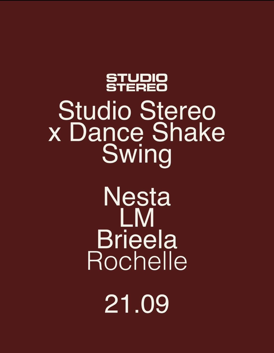 Studio Stereo X Dance Shake Swing Pres Nesta