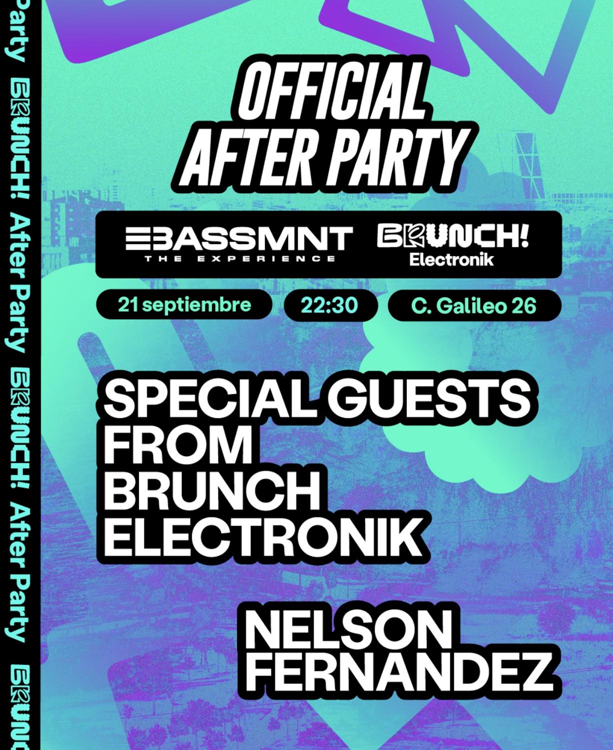 Official After Party Brunch Electronik