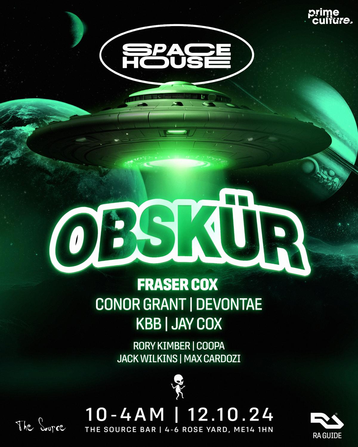 Spacehouse Presents Obskür