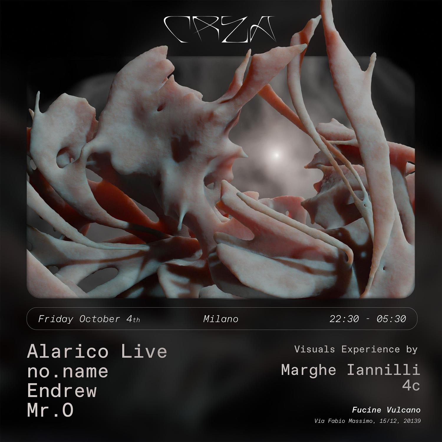 Crea: Alarico Live, No.Name, Endrew, Mr.O 