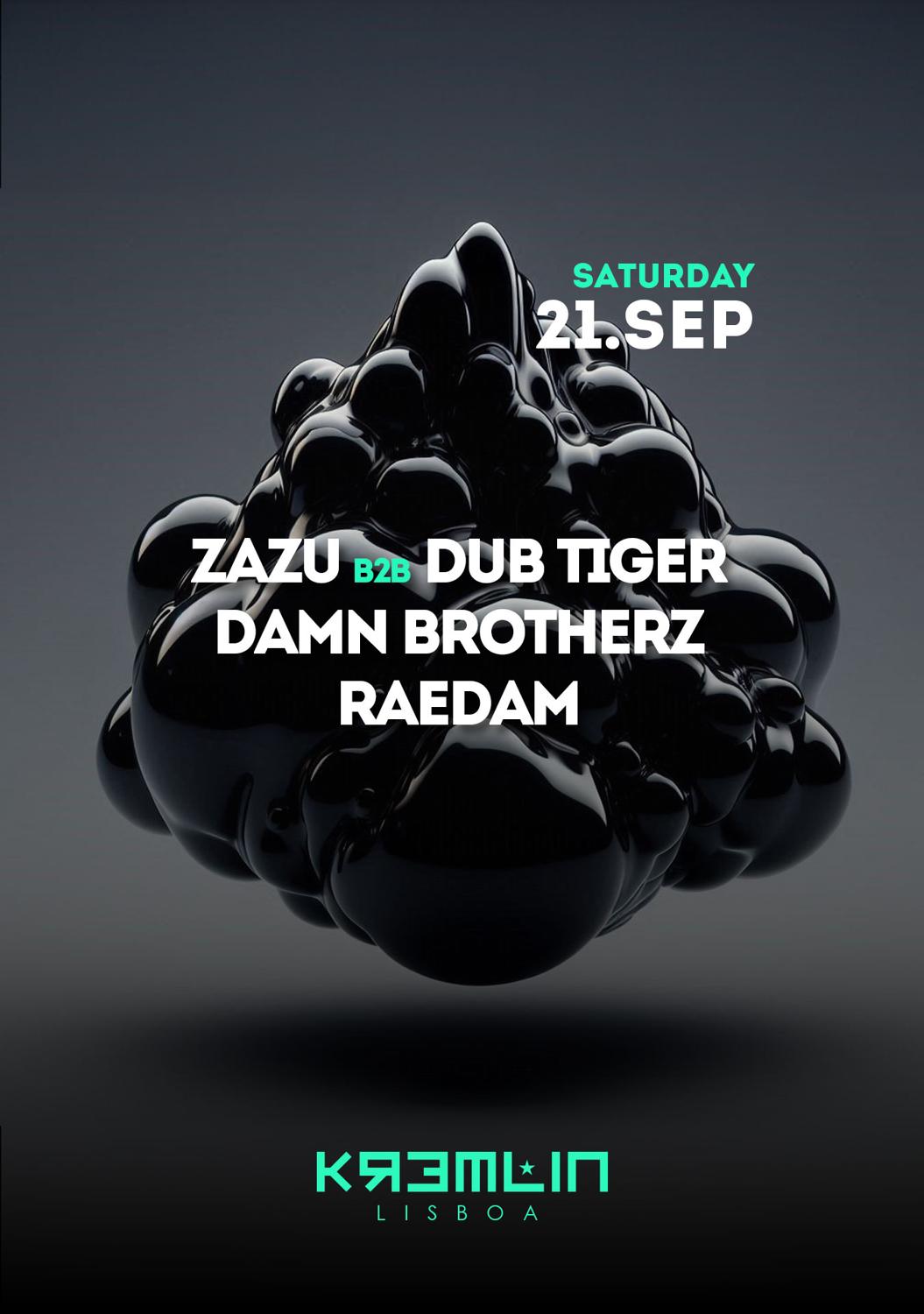 Zazu B2B Dub Tiger, Damn Brotherz, Raedam