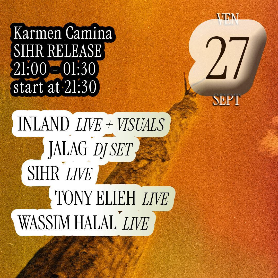 Sihr Live Album Release [Inland, Jalag, Sihr, Tony Elieh, Wassim Halal]