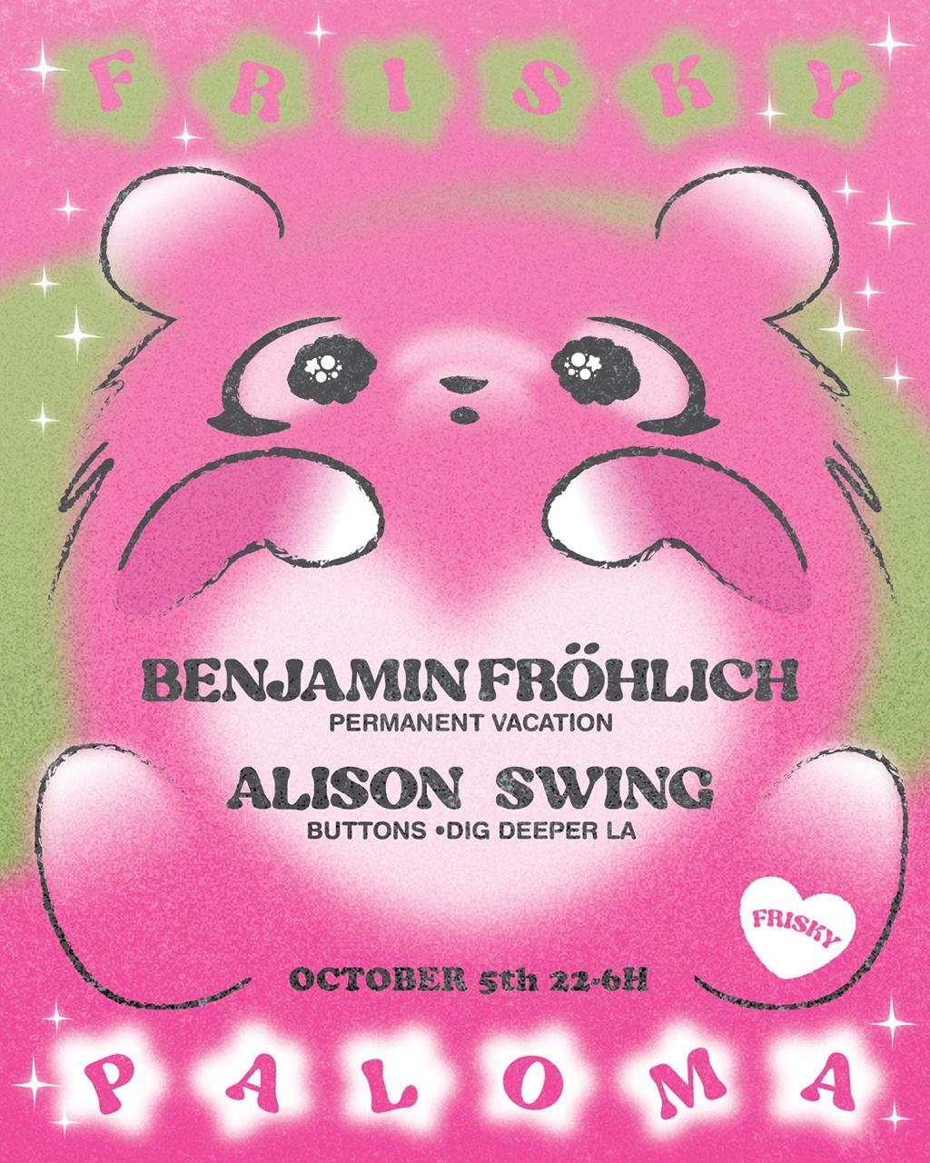 Frisky W Alison Swing & Benjamin Fröhlich