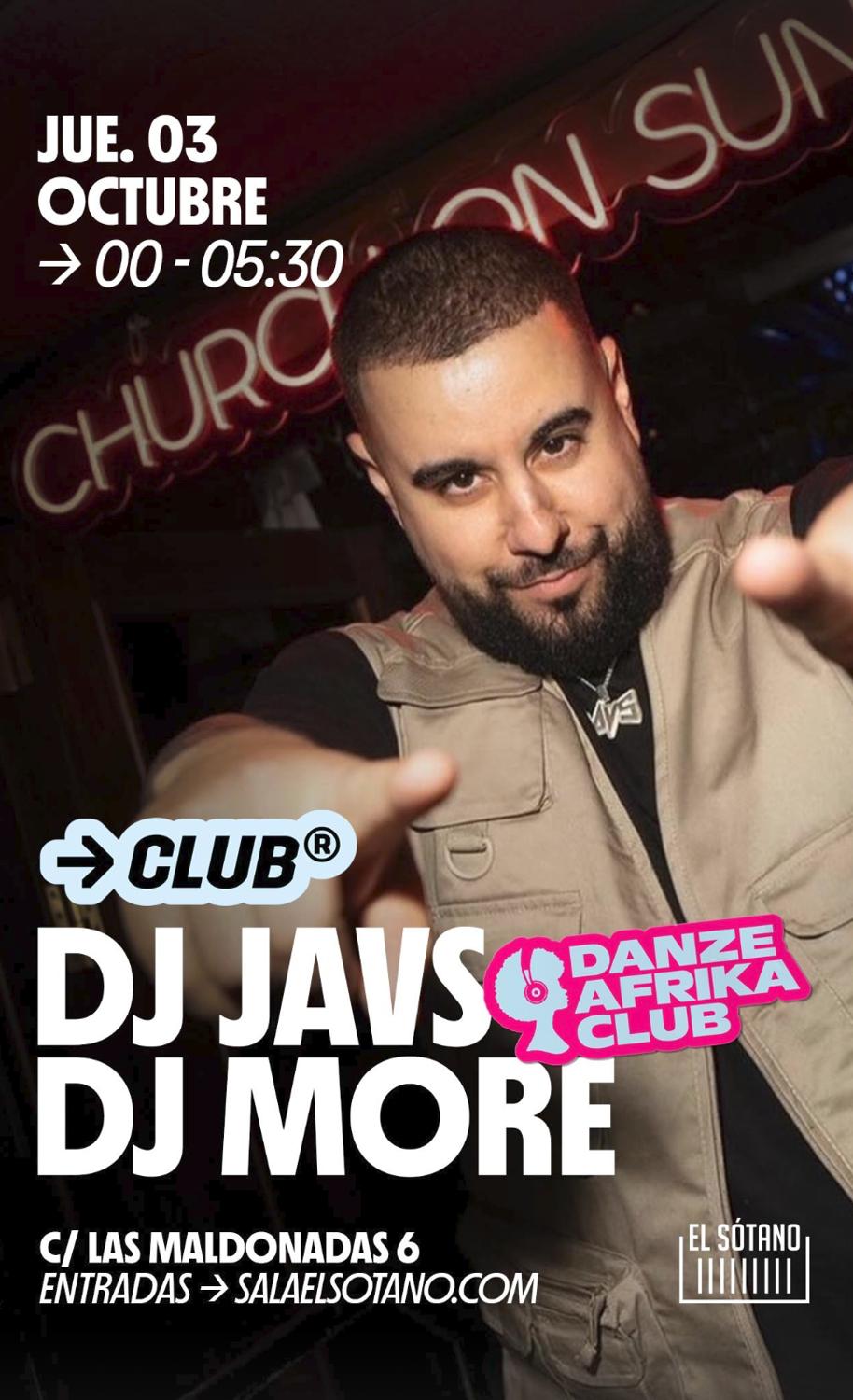 Danze Afrika Club: Dj Mba, Dj More