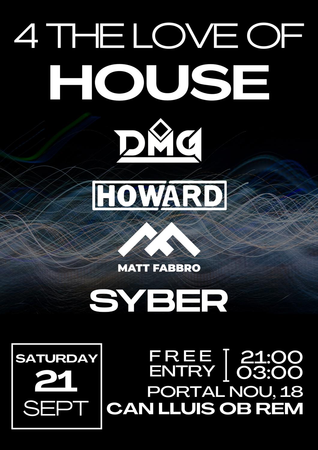 (Free Tickets) 4 The Love Of House - 6