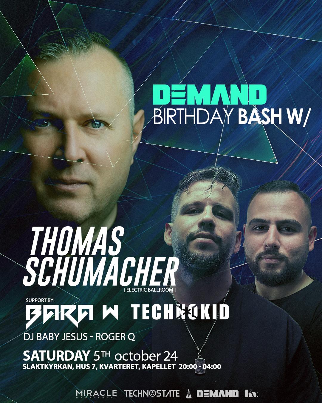 Demand Bday Bash With Thomas Schumacher