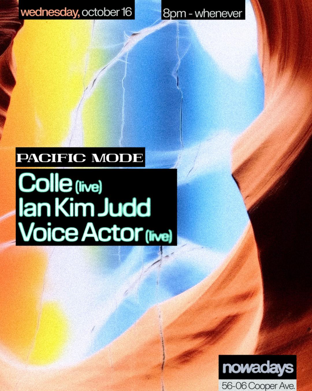 Pacific Mode: Colle (Live), Ian Kim Judd, Voice Actor (Live)