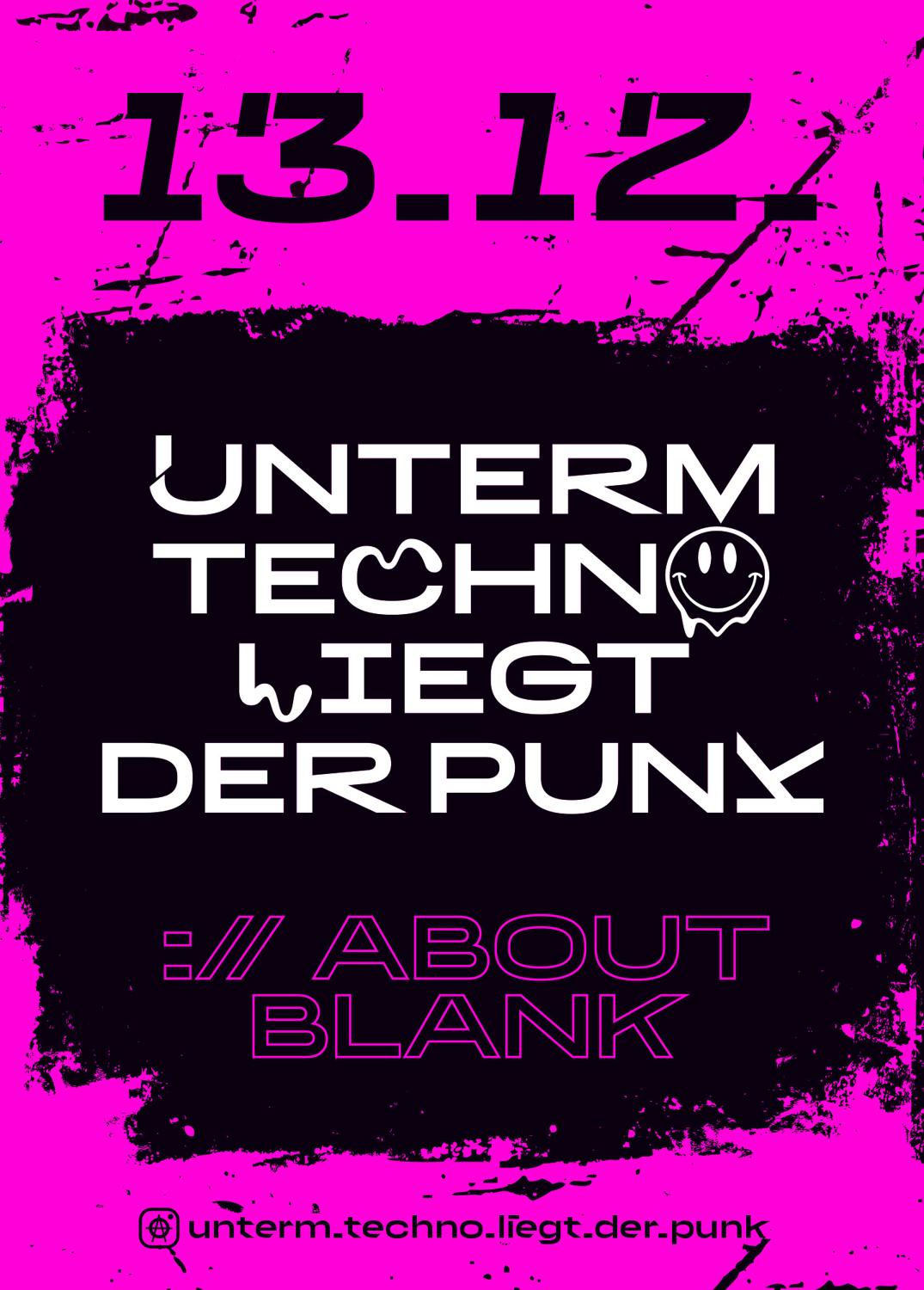 Unterm Techno Liegt Der Punk! – Soliparty Für Poly►Lux