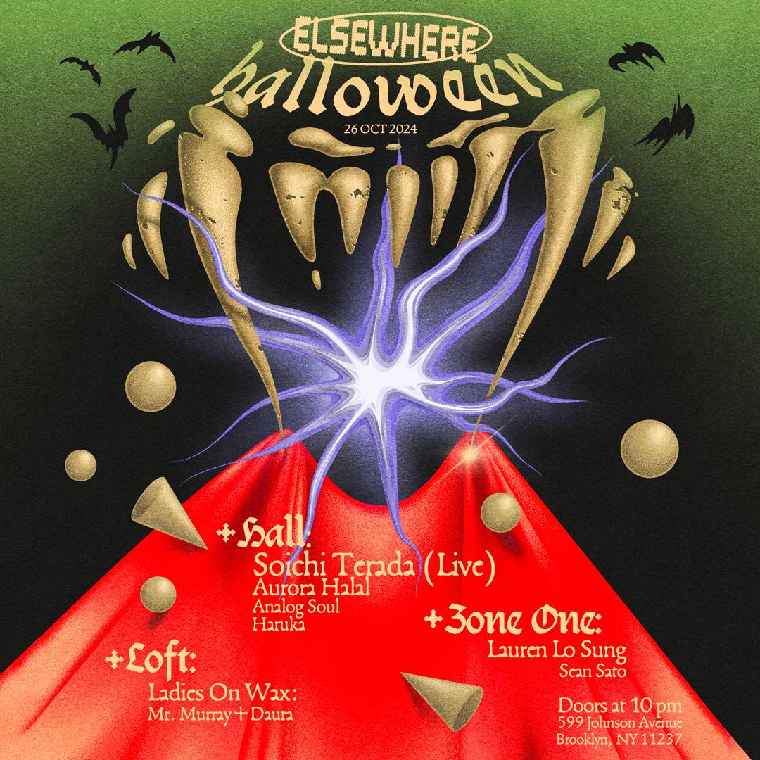 Elsewhere Halloween With Soichi Terada (Live), Aurora Halal, Analog Soul, Haruka + More