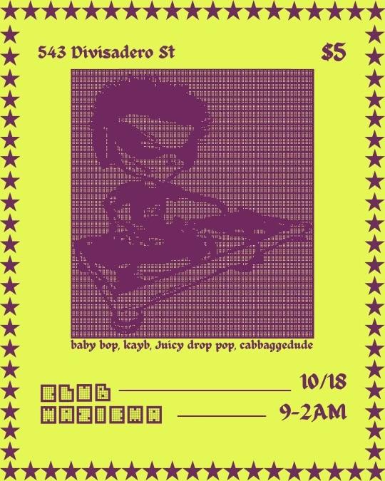 Girlsondeck Present: Kayb + Juicy Drop Pop + Babybop + Cabbaggedude