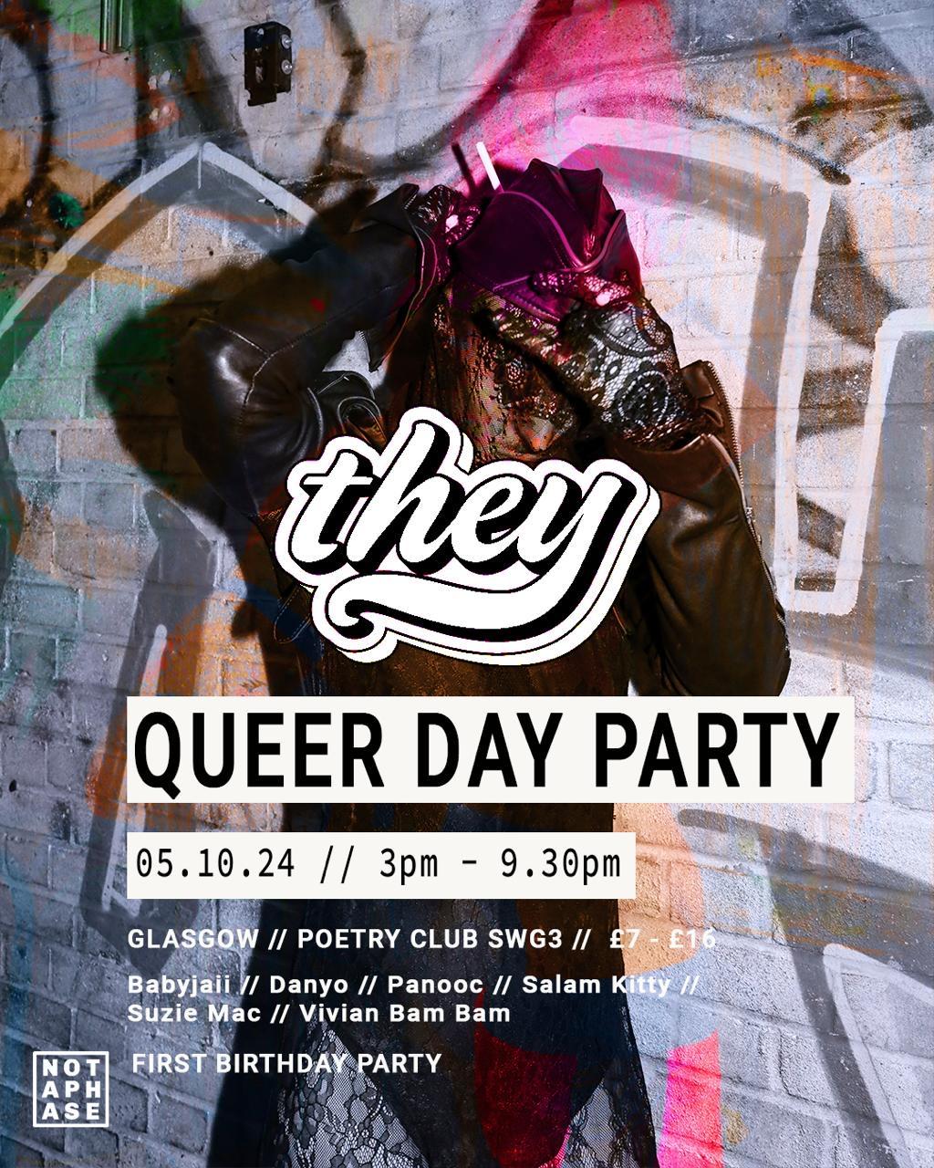 They Queer Day Party: First Birthday Party