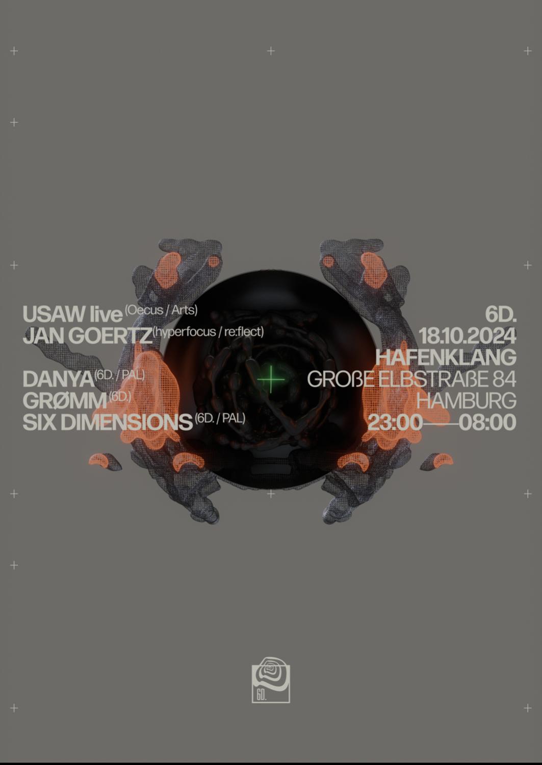 6D. With Usaw Live (Oecus / Arts) & Jan Goertz (Hyperfokus / Re:Flect)