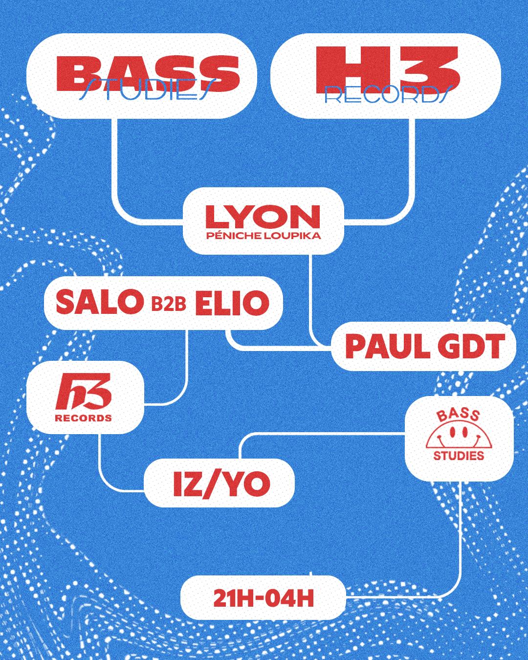 Bass Studies X H3 Records @Lyon