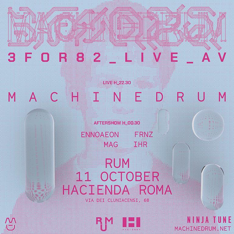 Machinedrum Live_Av From Usa + Rum Aftershow