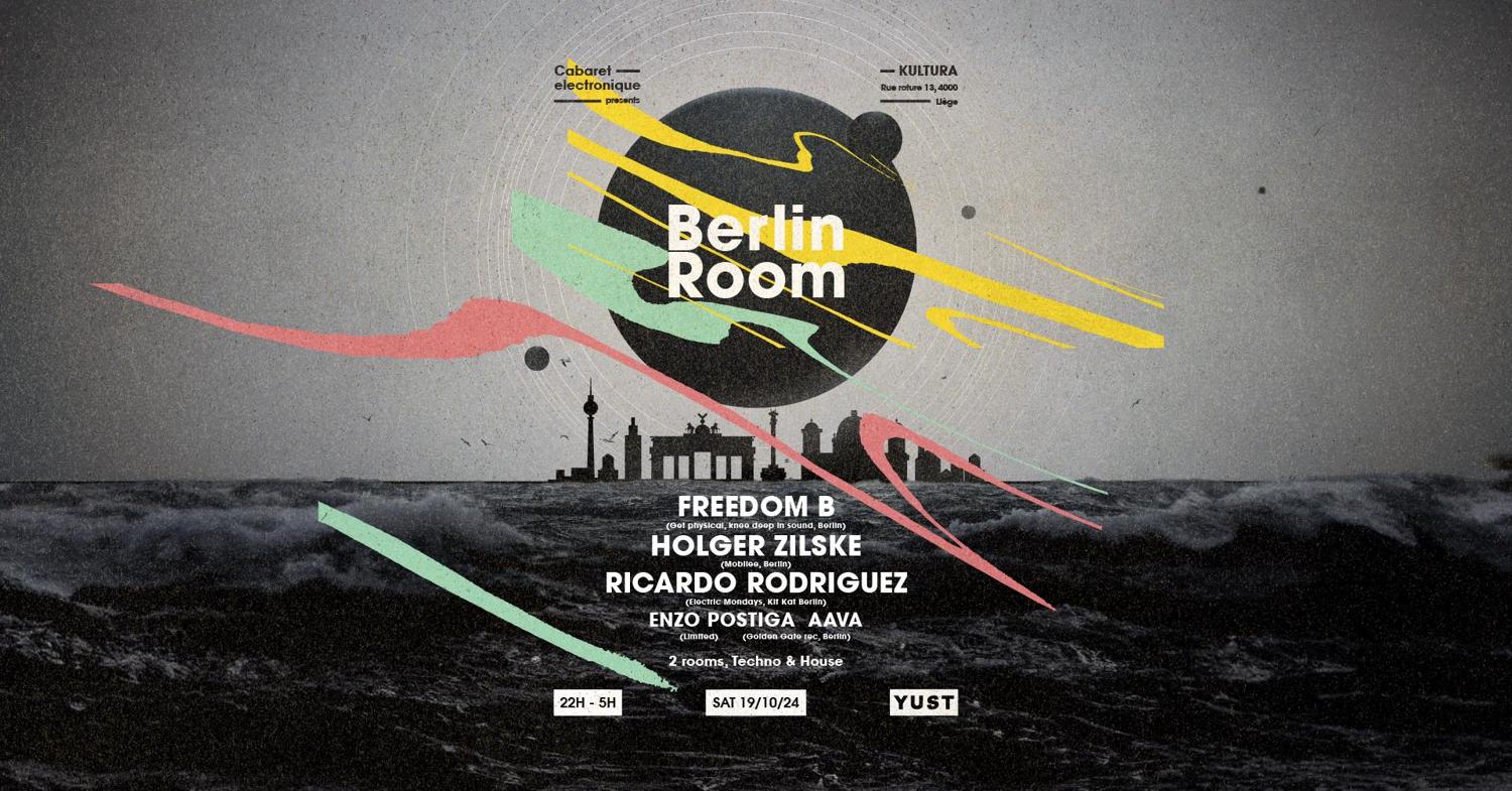 Berlin Room With Freedomb, Holger Zilske, Ricardo Rodriguez, Aava, Enzo Postiga