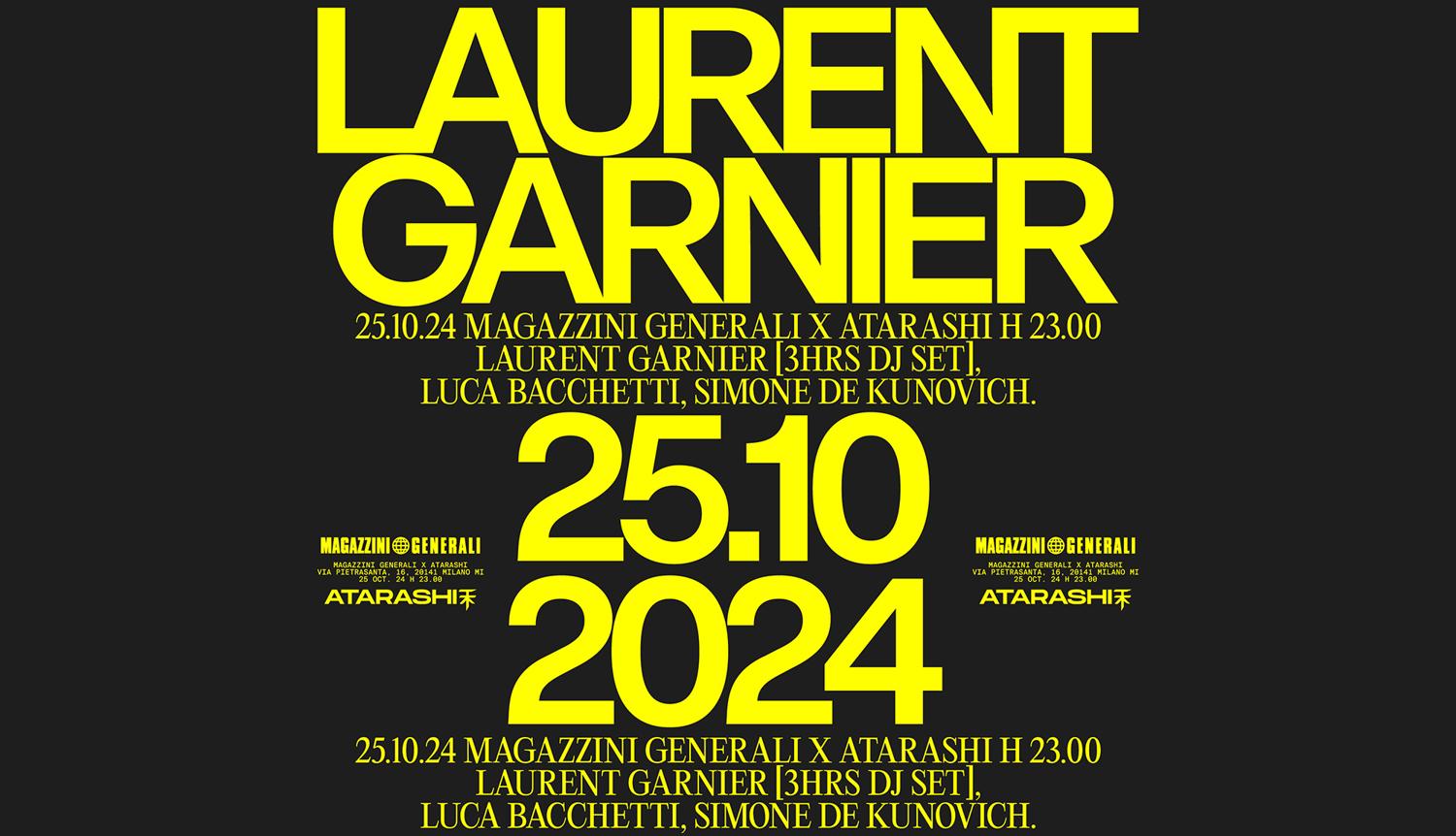 Laurent Garnier [3Hrs Dj Set]