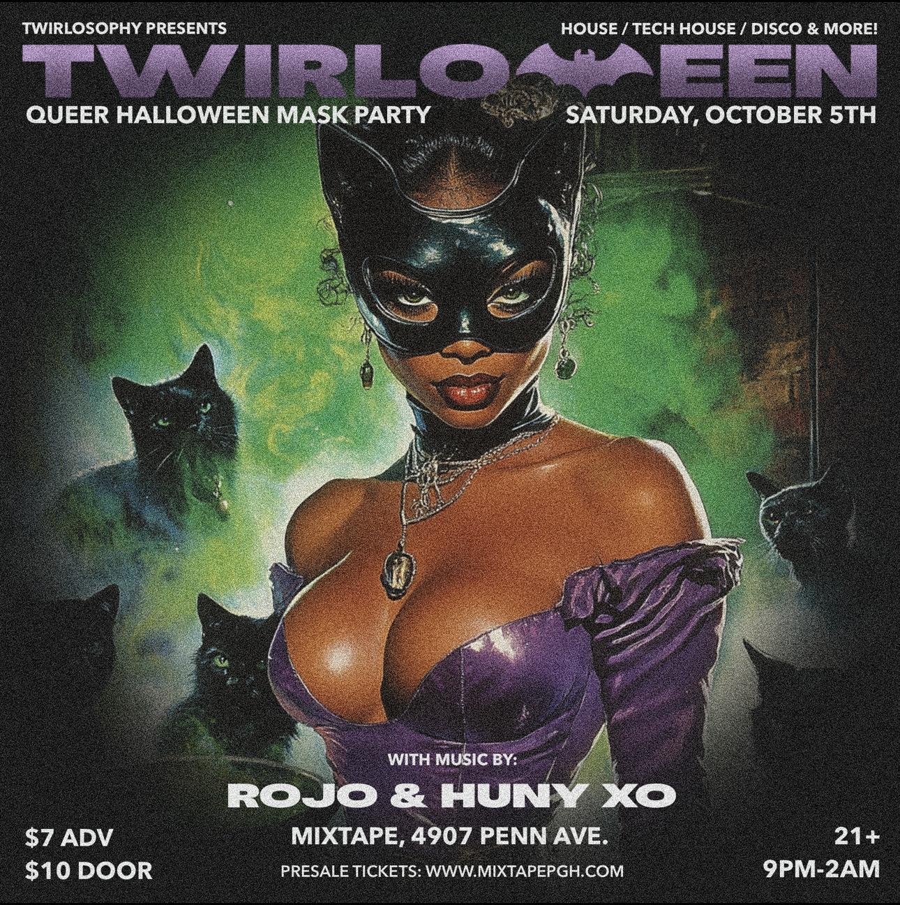 Twirloween: Queer Halloween Mask Party