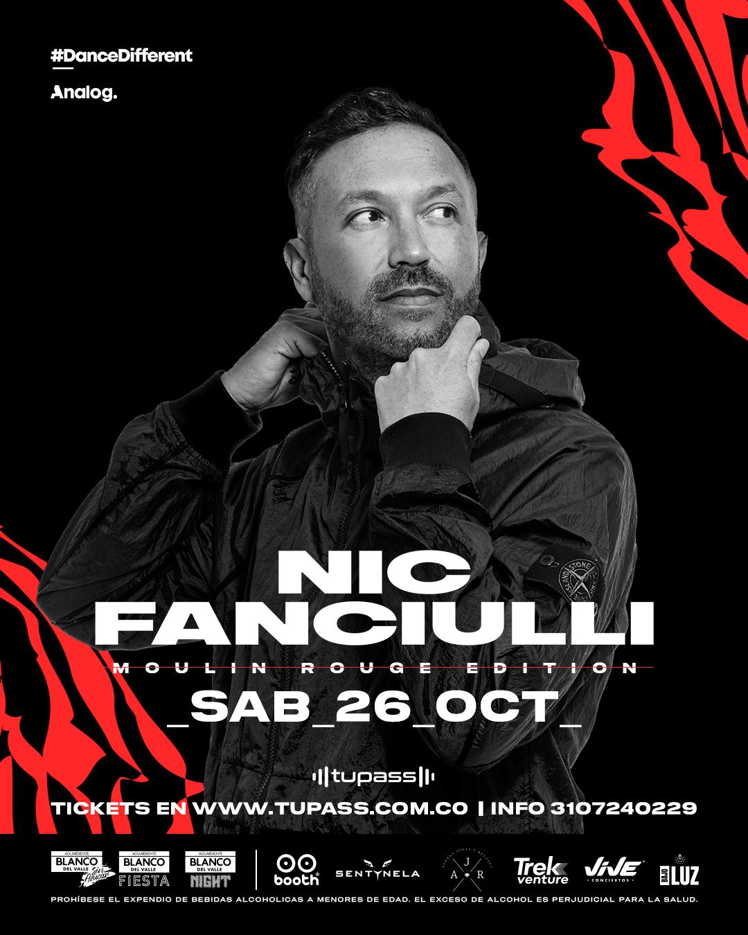 Nic Fanciulli At Moulin Rouge Edition