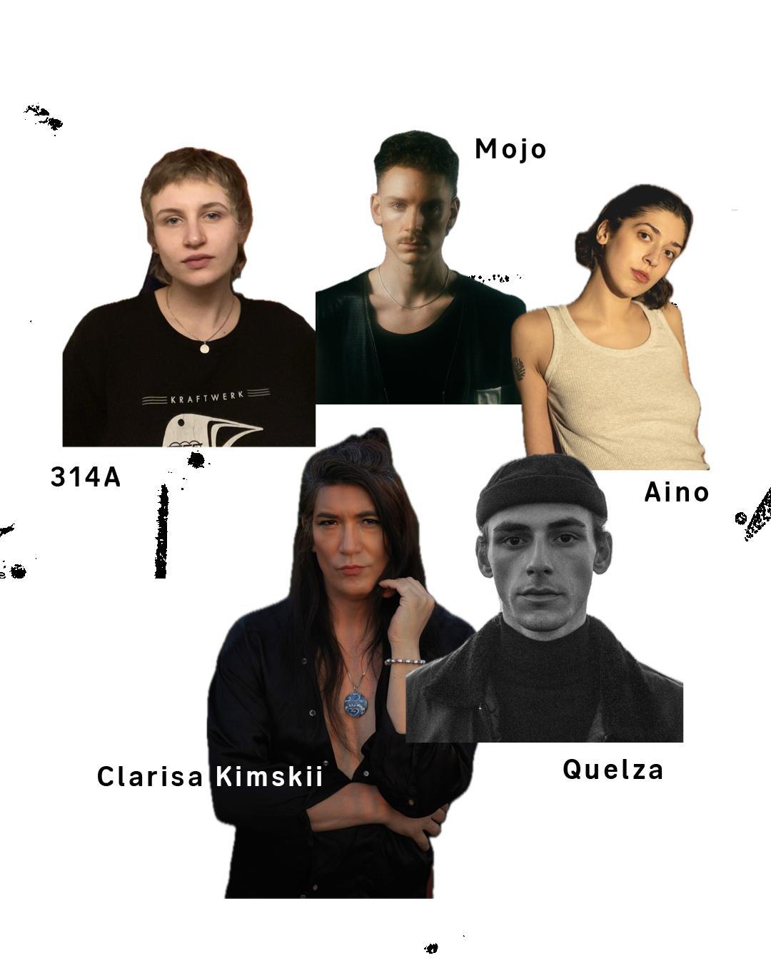 Clubnight - Clarisa Kimskii, Quelza, 314A, Mojo, Aino