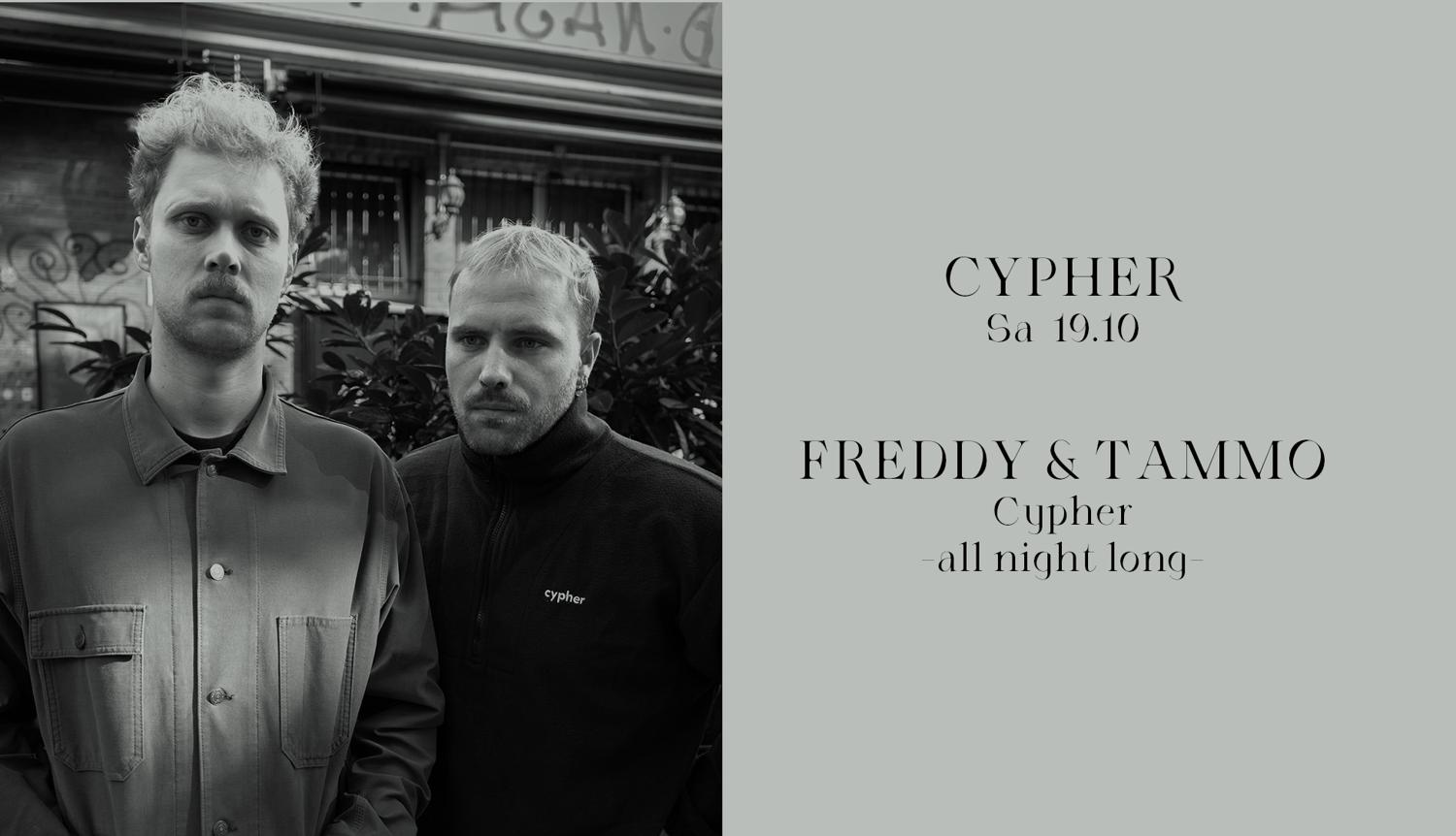 Cypher With Freddy & Tammo