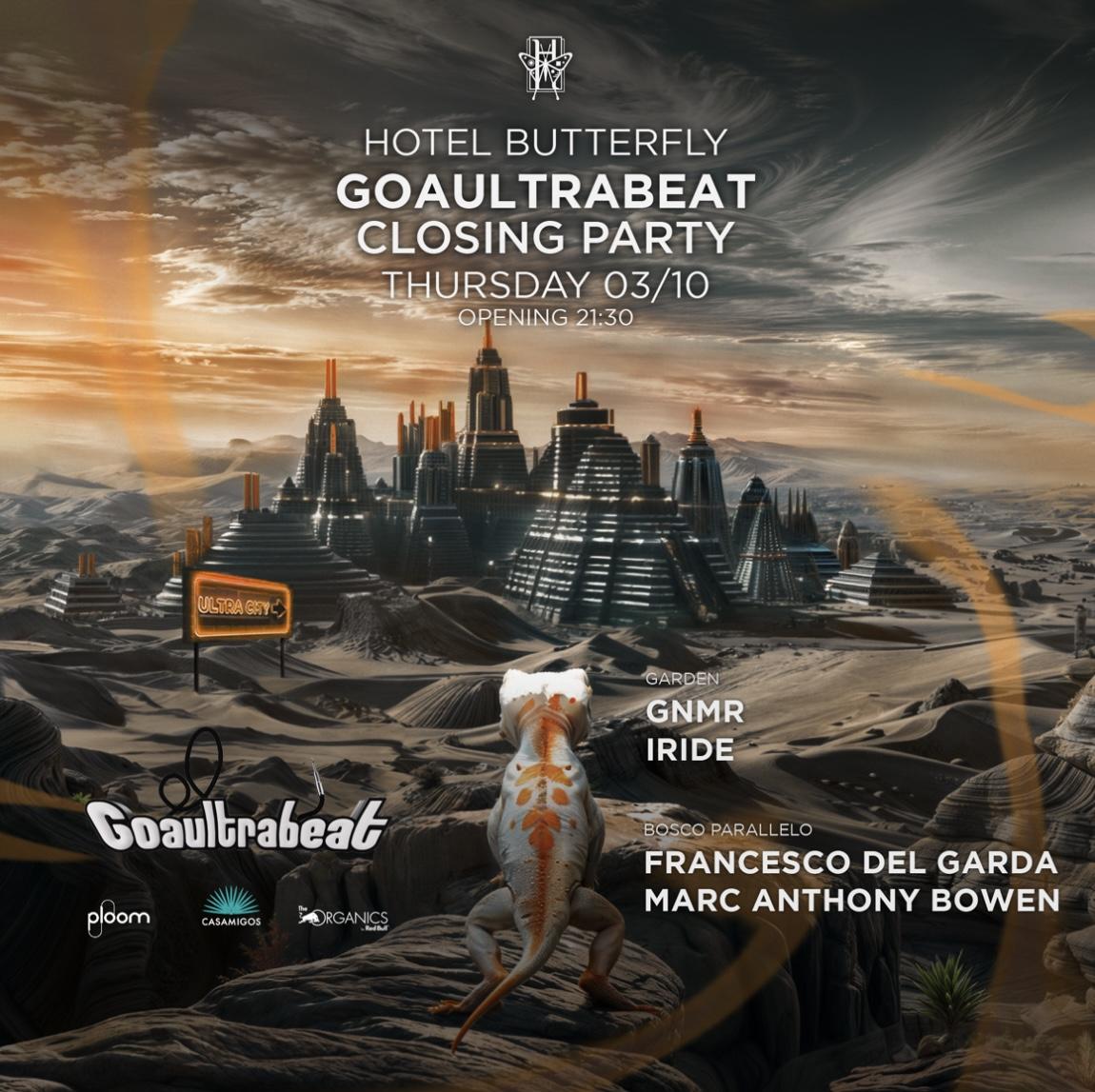 Goaultrabeat - Hotel Butterfly Closing Summer Season 2024