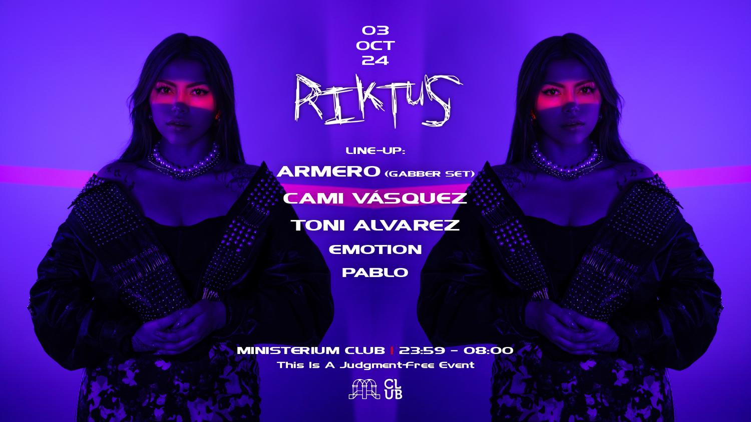 Riktus With Cami Vásquez, Armero, Toni Alvarez, Pablo And Emotion