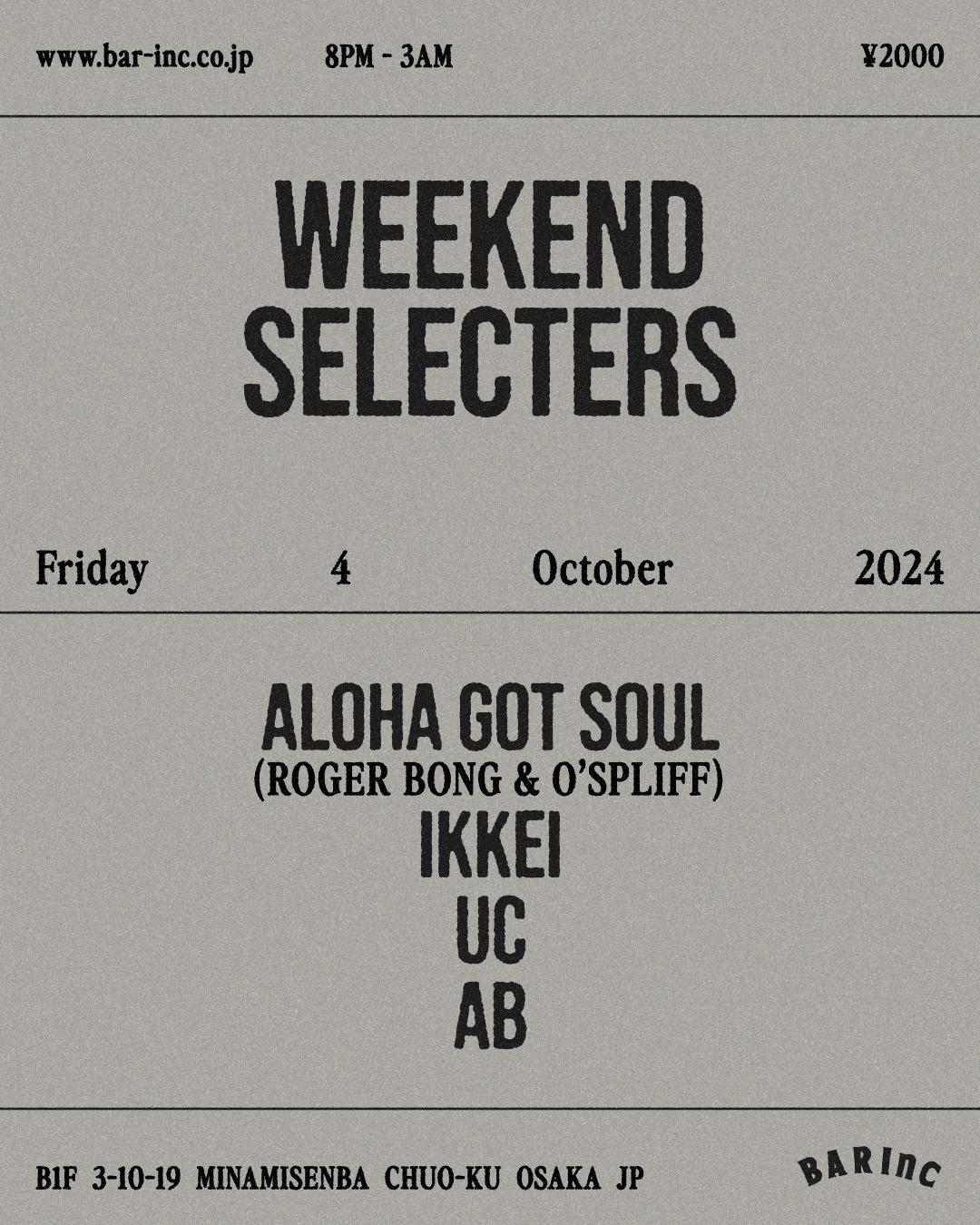 Weekend Selecters